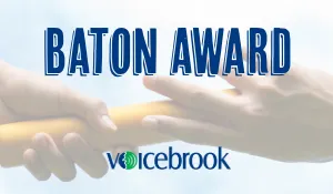 Voicebrook's Baton Award: Celebrating Excellence